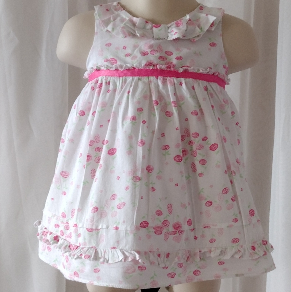 Savannah Floral Dress. 3-6mo